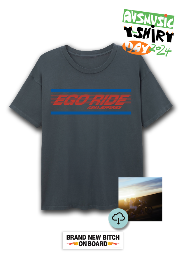 Ego Ride Digital Album & Vintage Black Boyfriend Tee