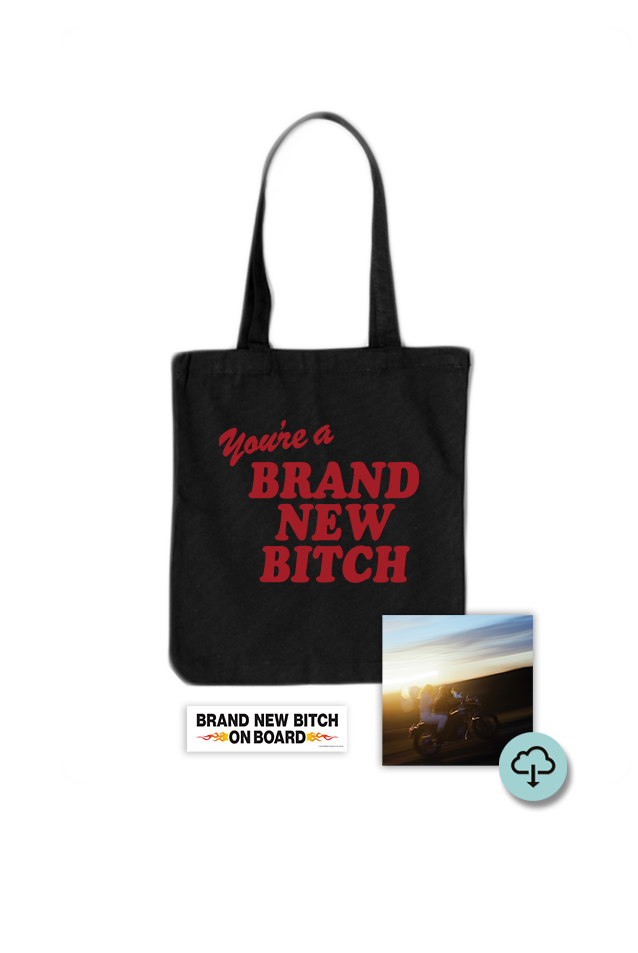 Ego Ride Digital Album & Brand New Bitch Black Tote