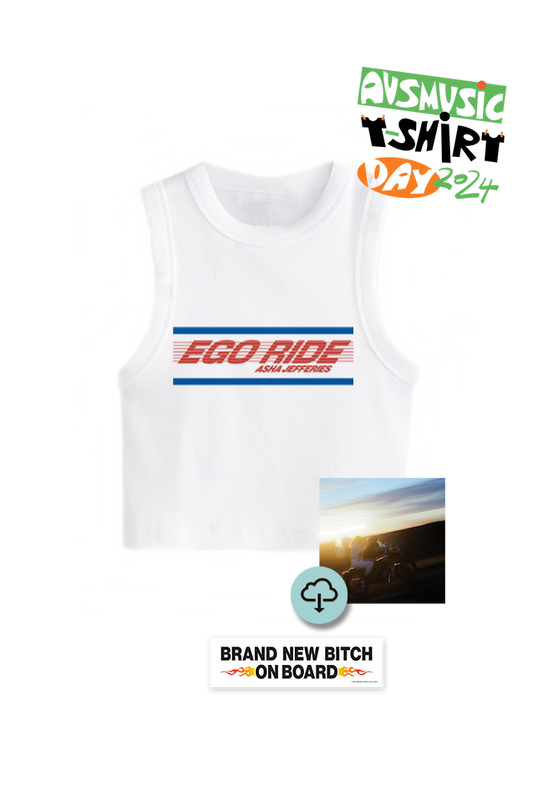 Ego Ride Digital Album & White Tank